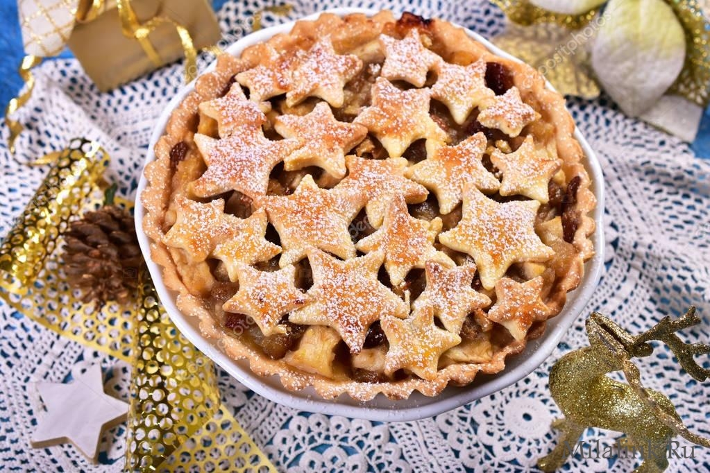Яблочный пряный пирог с шоколадом от шеф-блогера Венеры Осепчук