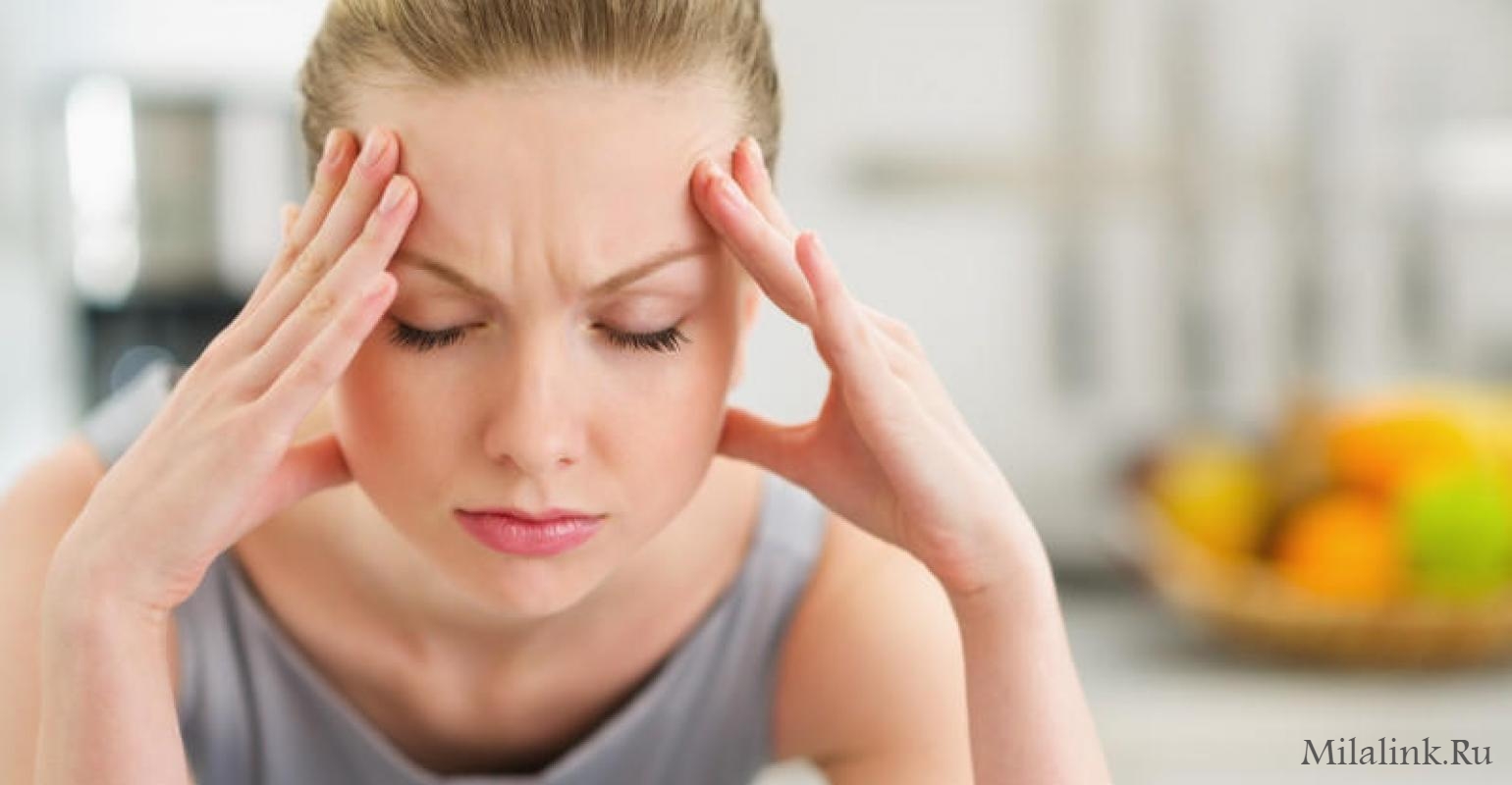 Точки от болей головы (акупрессура)