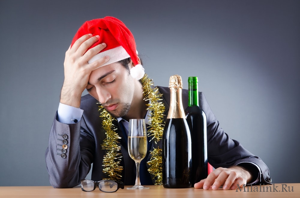 Как правильно выпивать на Новый год. Консультация врача-нарколога