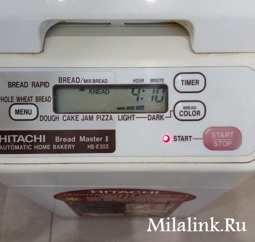 Как испечь хлеб дома в хлебопечке HITACHI HB E303