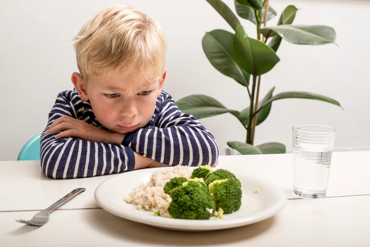 Если ребёнок не ест овощи