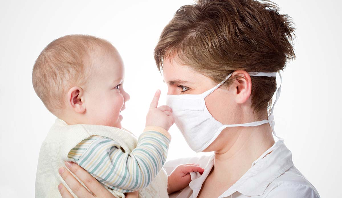Что делать, чтобы не заразиться от болеющего ребенка будущей маме