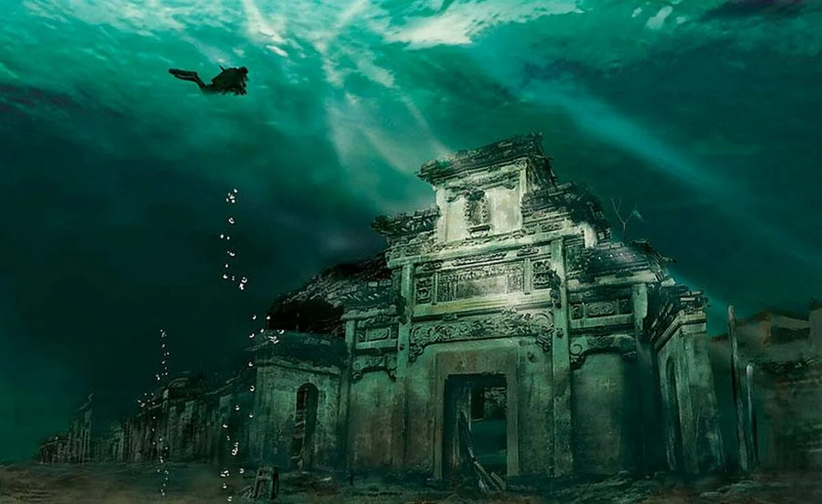 Древние затонувшие города – интересные, затерянные, потрясающие