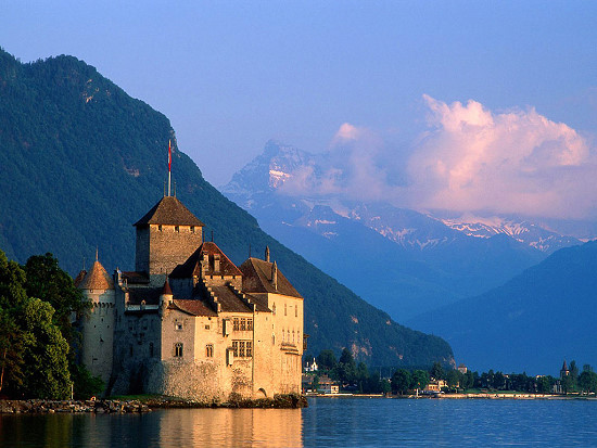 Замок Шийон (Шильонский замок), Швейцария